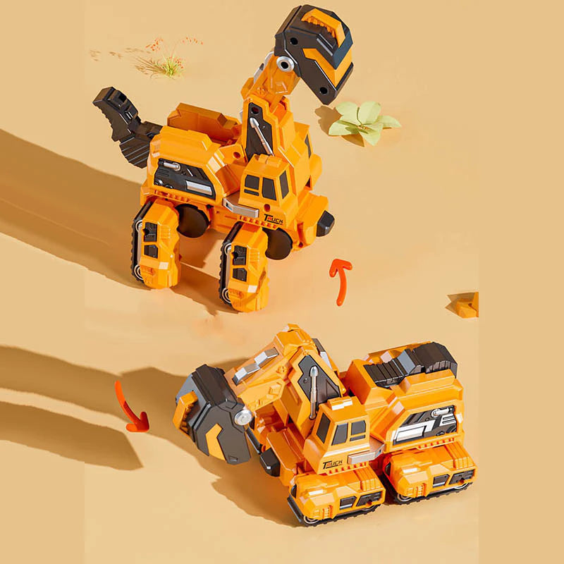 Transforming Dinosaur Cars