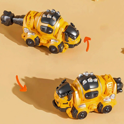 Transforming Dinosaur Cars