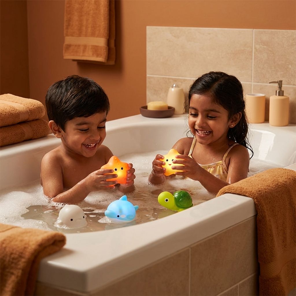 Glowing Bath Animals